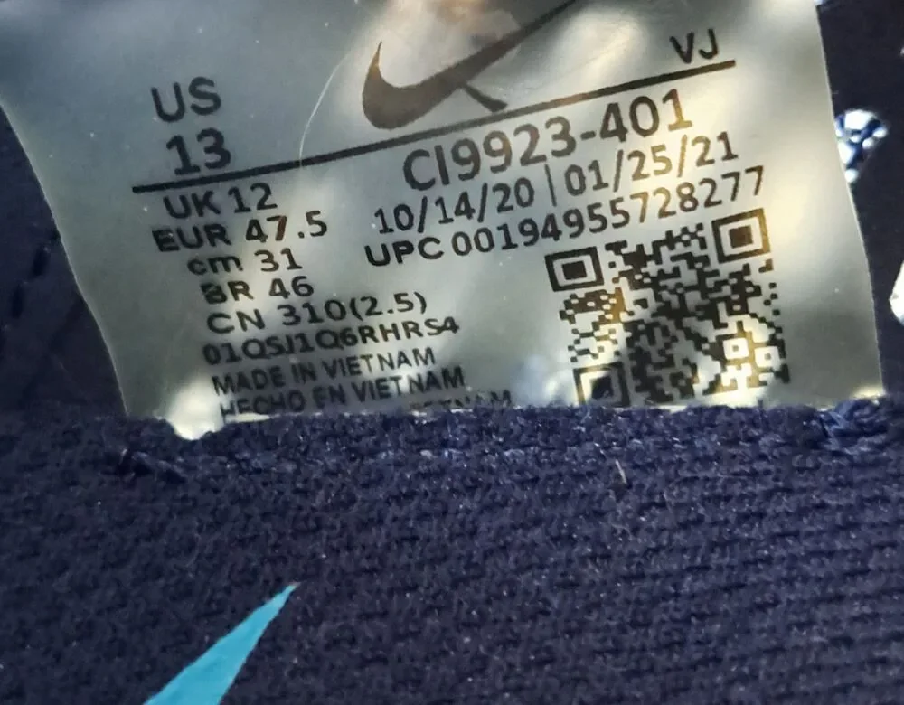 Nike Air Zoom Tempo Next% Flyknit Shoes Mens 13 Blue CI9923-401